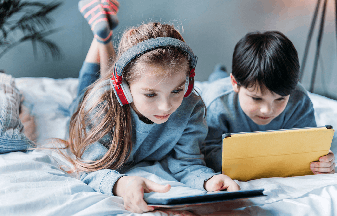 Tech network illustration