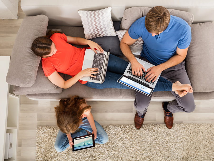 Home connectivity illustration