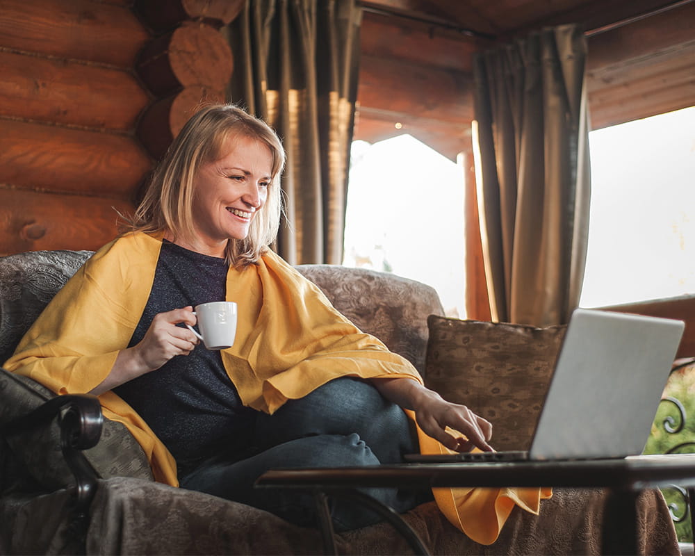 Network visualization illustration